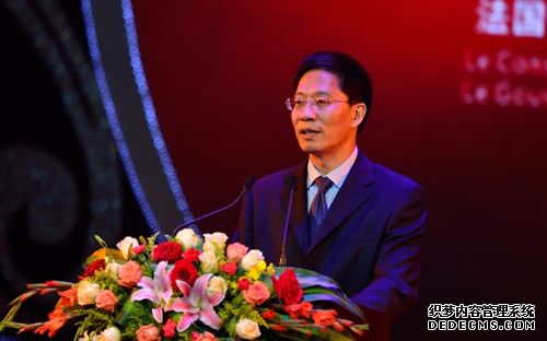 钟勉出席“2014四川(南充)·法国周”开幕式并致辞